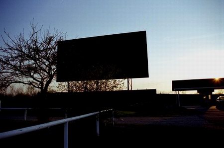 US-23 Drive-In Theater - Sunset At The 23